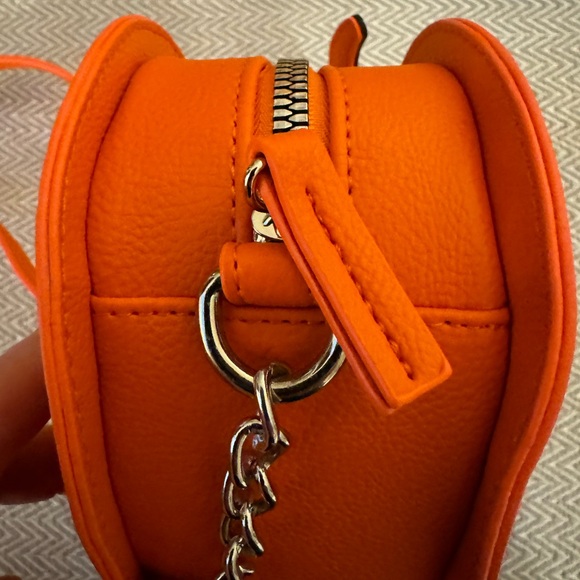🎃 NWT Betsey Johnson Kitsch Orange Pumpkin Crossbody Bag/Purse Xoginger 🎃 - Picture 6 of 12
